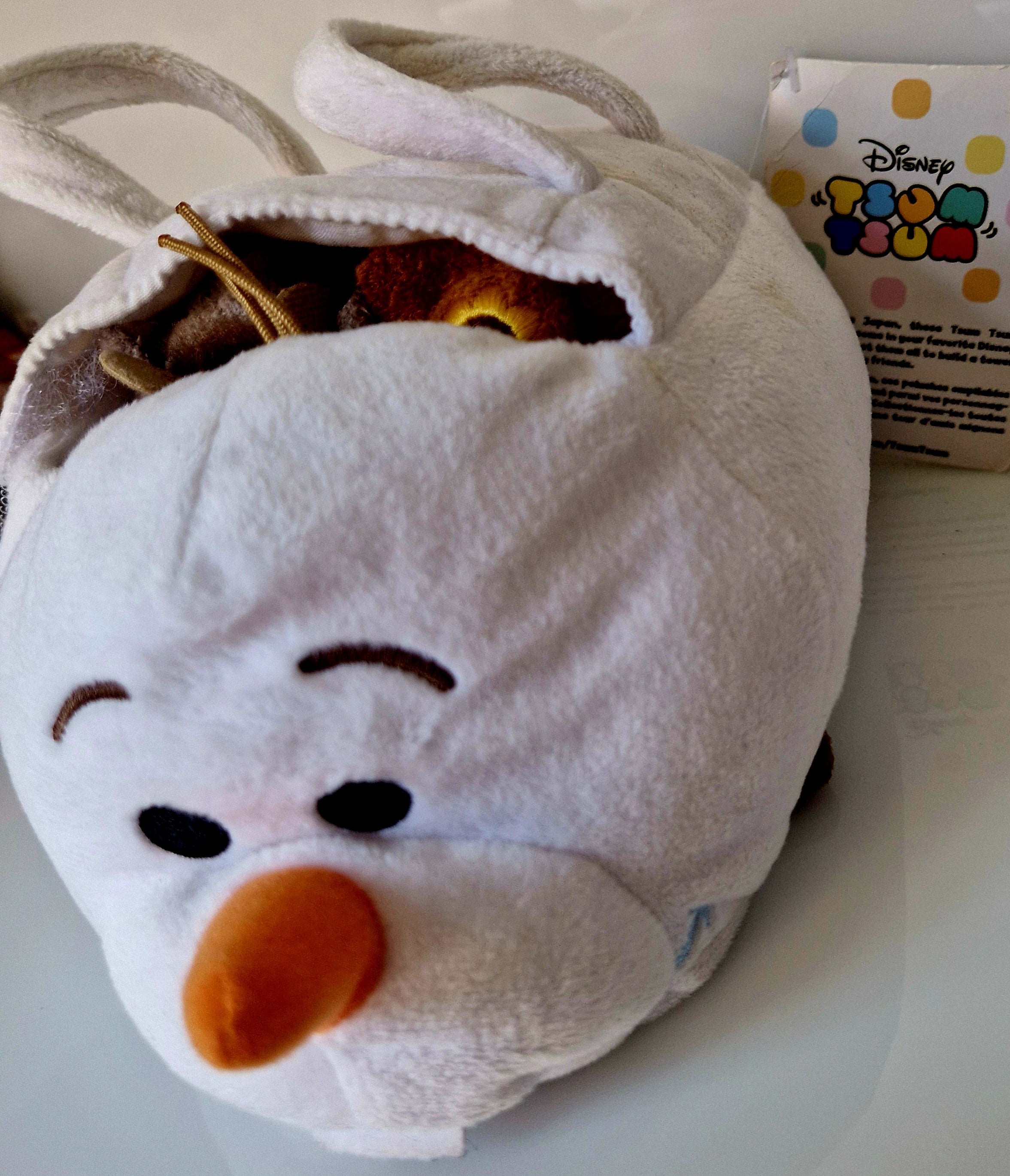 Disney Tsum Tsum Olaf – Alternate Design Mini Plush – Preloved