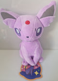 Front view of Pokémon Espeon plush soft toy