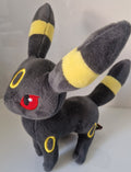 Front view of official Pokémon Umbreon plush soft toy