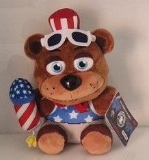 Funko Five Nights at Freddy's Patriotic Freddy Plush Soft Toy
