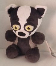 Small Grey Shaggy Plush Soft Toy