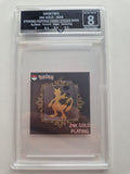 Mewtwo 24K Gold Plated Sticker Korean 2024 – GetGraded 8