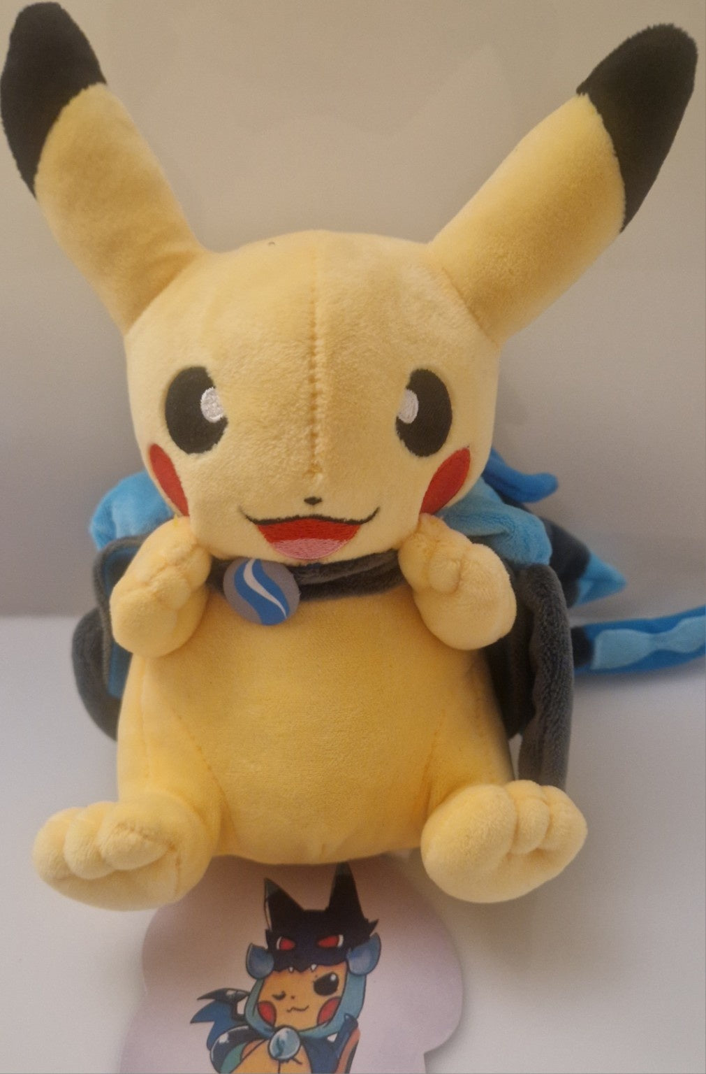 Pokémon Pikachu Mega Charizard X Costume Plush Soft Toy – New