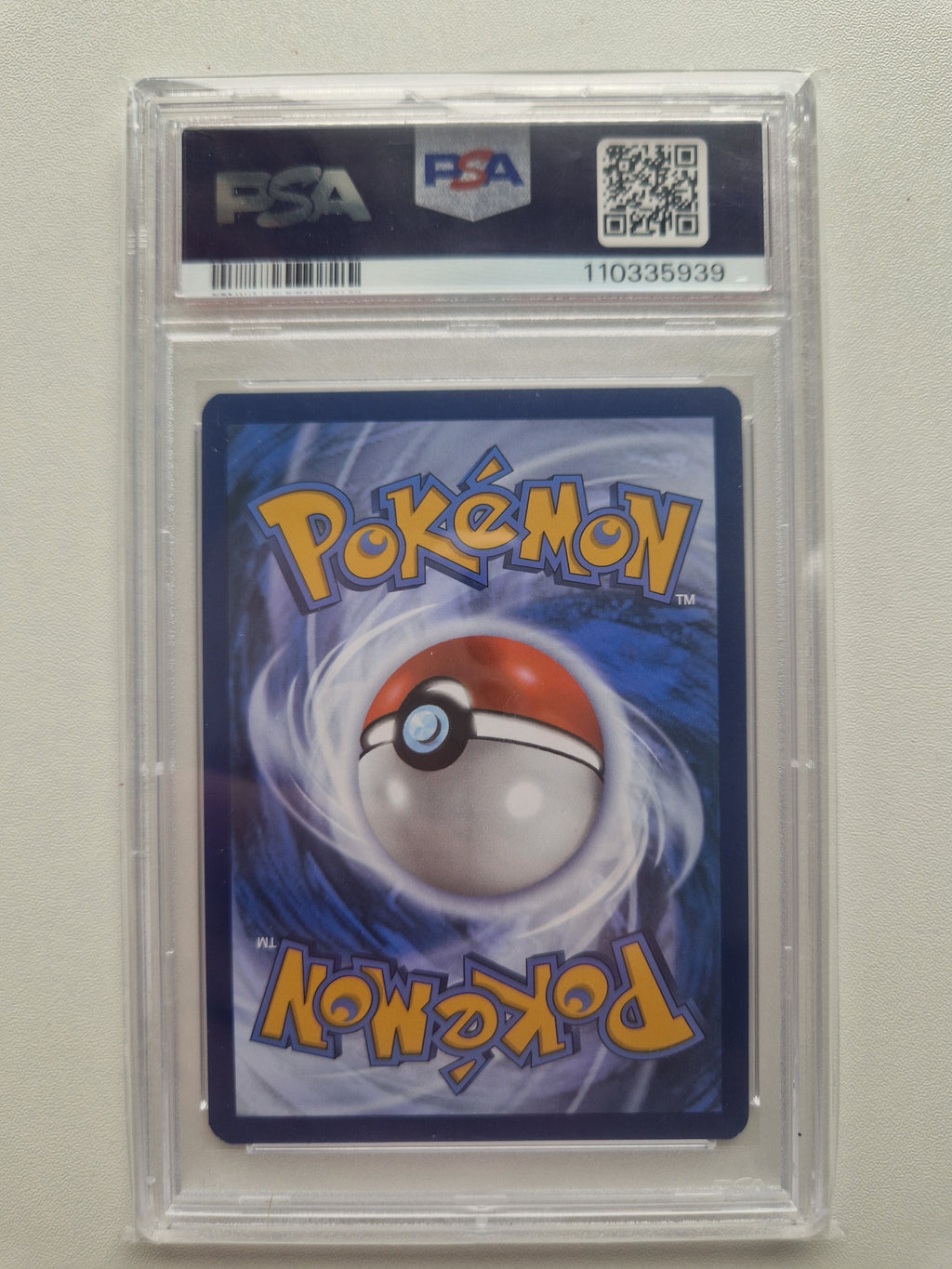 Slowking 019/131 Master Ball Reverse Holo Prismatic Evolutions – PSA 8 back