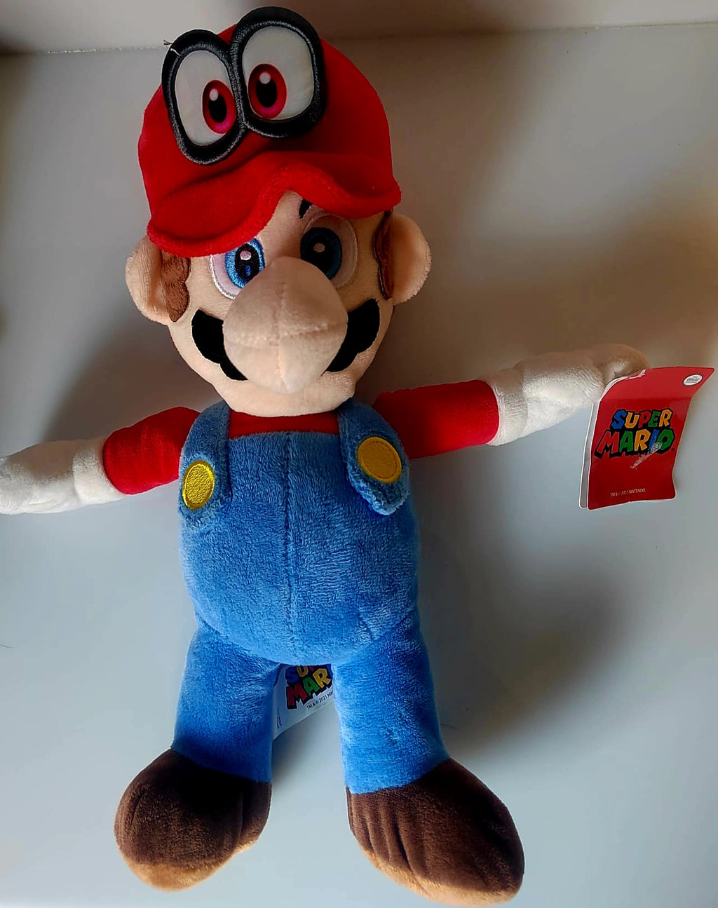 Mario with Cappy Character Plush Soft Toy Preloved