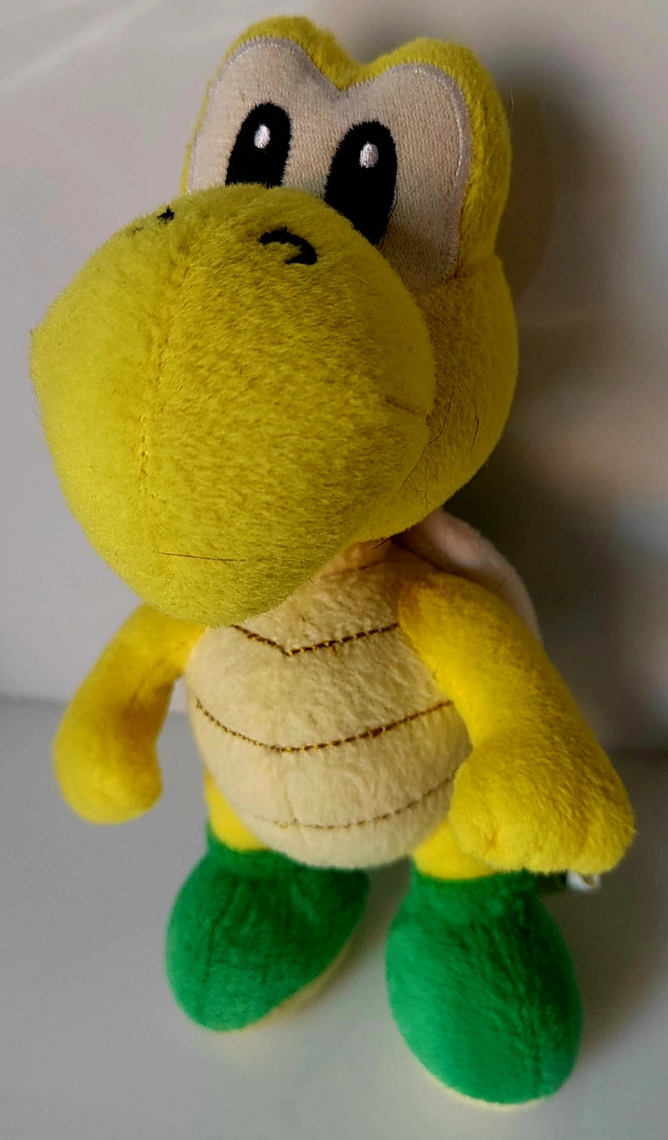 Yellow Koopa Troopa Mini Plush Soft Toy Preloved