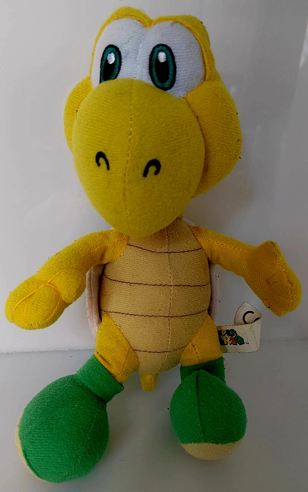 Yellow Koopa Troopa Character Plush Soft Toy Preloved