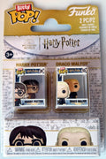 Front of Funko Bitty Pop Harry Potter and Draco Malfoy two-pack