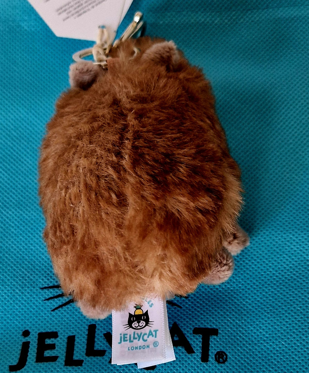 Jellycat Clyde Capybara Bag Charm Preloved