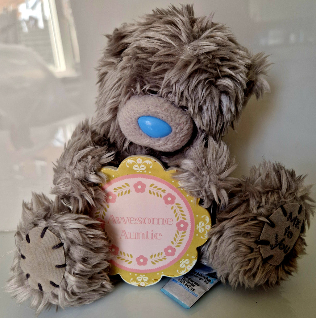 Me to You Tatty Teddy Awesome Auntie Plush Soft Toy Preloved