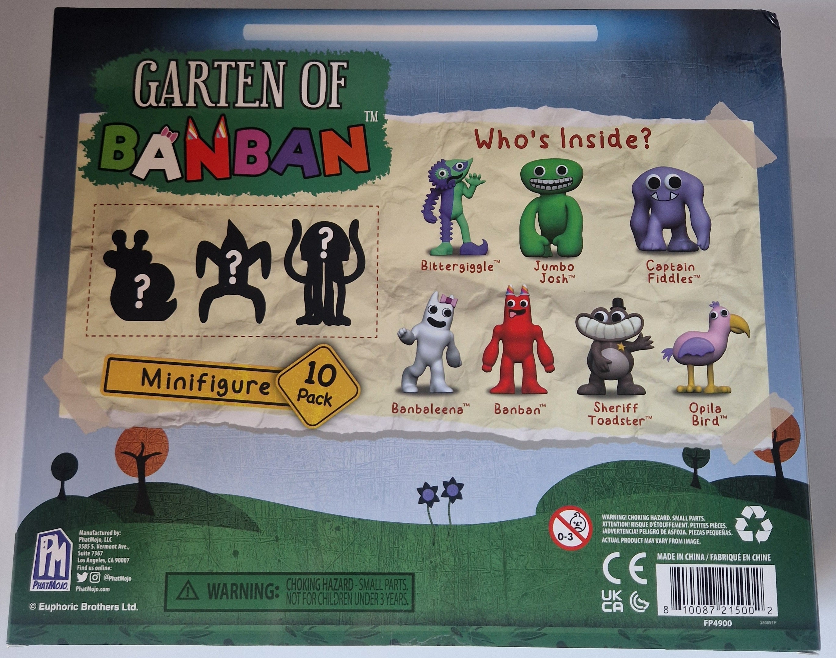 Garten of Banban Mini Figure 10-Pack | Official Collectible Toy Set | New