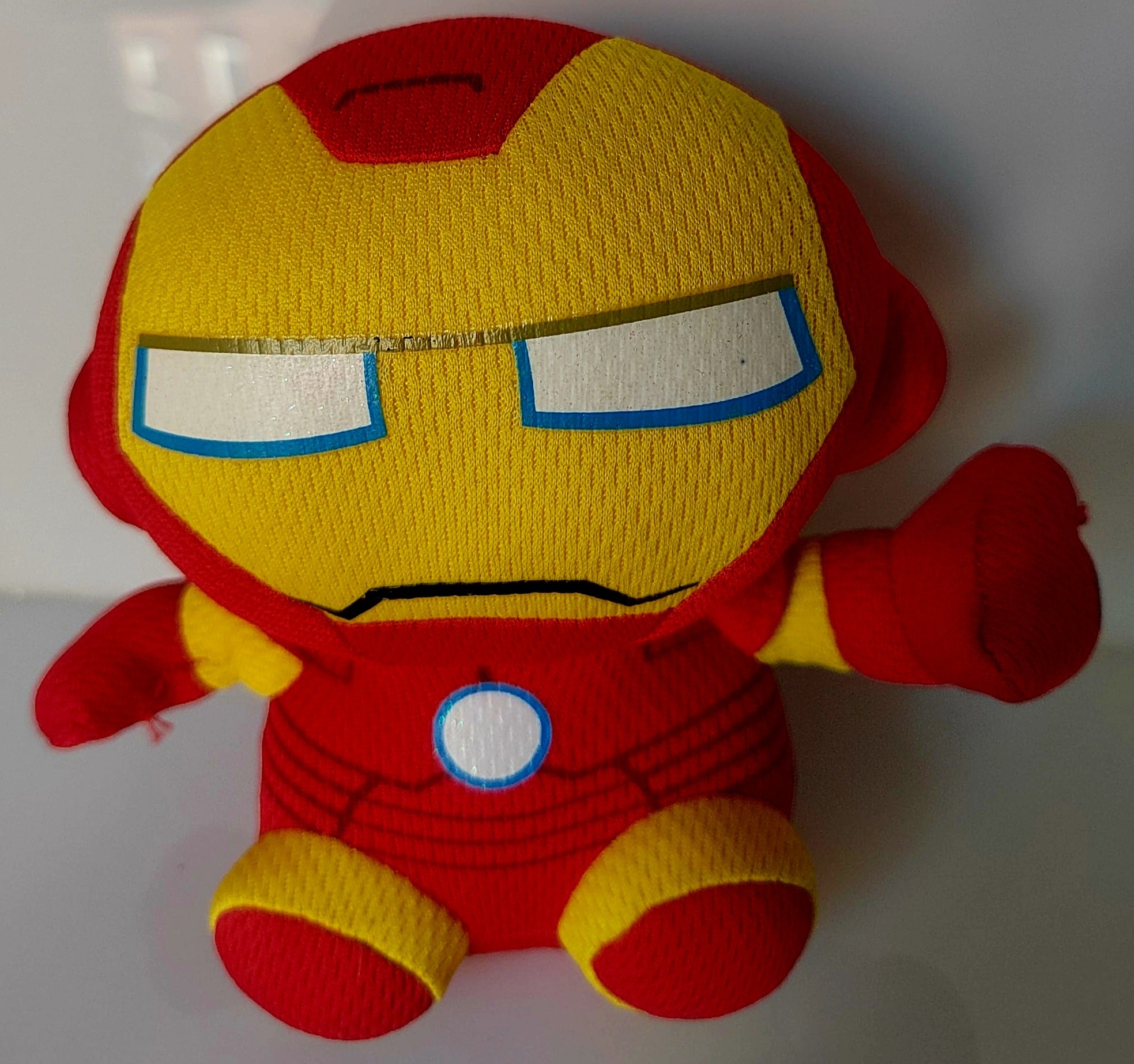 TY Beanie Boo Iron Man Marvel Superhero Plush Plush Soft Toy Preloved